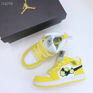 Kids Jordan 1(I) Authentic basketball shoes Size 22-39 97
