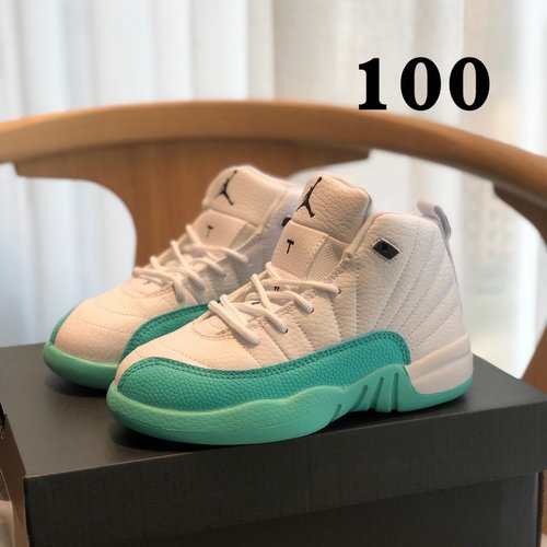Kids Jordan 12(XII) AAA Authentic basketball shoes Size 26-37.5 01