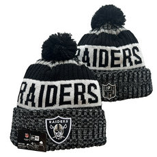 Las Vegas Raiders NFL Knit Beanie Hats YD 19