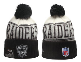 Las Vegas Raiders NFL Knit Beanie Hats YP 4