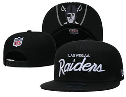 Las Vegas Raiders NFL Snapbacks Hats YS 35