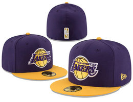 Los Angeles Lakers NBA Fitted Hats Ty 03
