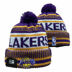 Los Angeles Lakers NBA Knit Beanie Hats YD 12