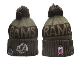 Los Angeles Rams NFL Knit Beanie Hats YP 4