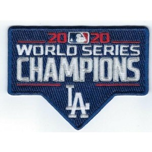 MLB 2020 World Series Champions Patch