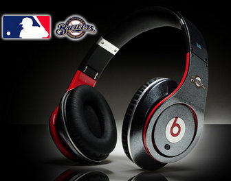 MLB Milwaukee Brewers monster headset 1