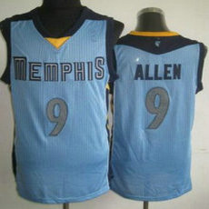 Memphis Grizzlies #9 Tony Allen Light Blue Revolution 30 Authentic Stitched NBA jersey