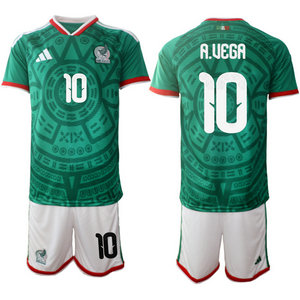 Mexico #10 A.uega home 2026 World Cup Soccer jerseys