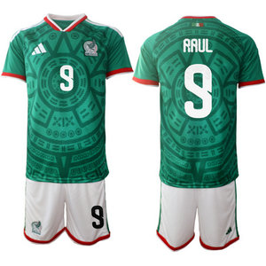 Mexico #9 raul home 2026 World Cup Soccer jerseys