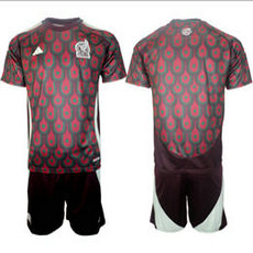 Mexico 2024-25 Blank home Mexico Soccer Jersey