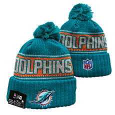 Miami Dolphins NFL Knit Beanie Hats YD 01
