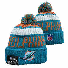 Miami Dolphins NFL Knit Beanie Hats YD 34