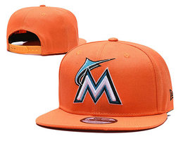 Miami Marlins MLB Snapbacks Hats TX 04