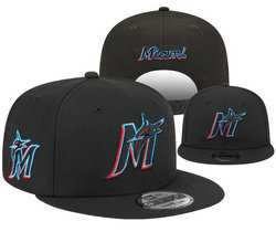 Miami Marlins MLB Snapbacks Hats YD 03