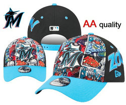 Miami Marlins MLB Snapbacks Hats YD AA 01