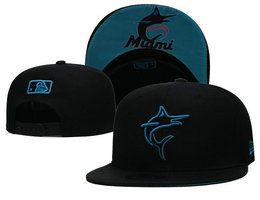 Miami Marlins MLB Snapbacks Hats YS 03