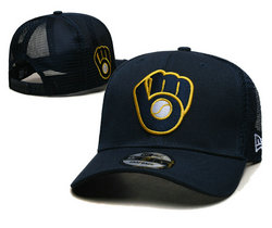 Milwaukee Brewers MLB Snapbacks Hats TX 03