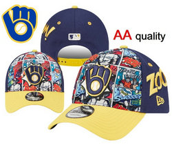 Milwaukee Brewers MLB Snapbacks Hats YD AA 03