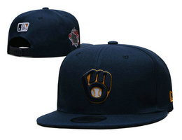 Milwaukee Brewers MLB Snapbacks Hats YS 01