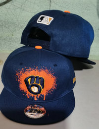 Milwaukee Brewers MLB Snapbacks Hats YS 03