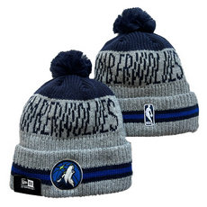 Minnesota Timberwolves NBA Knit Beanie Hats YD 4