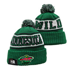 Minnesota Wild NHL Knit Beanie Hats 1