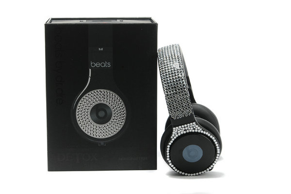 Monster Beats pro Studded with diamond limited black