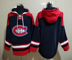 Montreal Canadiens Blank NHL Stitched Pullover Hoodie