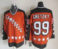 NHL All-Star #99 Wayne Gretzky Red Throwback CCM Jersey