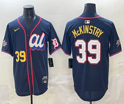 National League #39 Zach McKinstry Blue 2025 All-Star Baseball Jersey