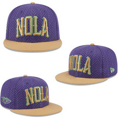 New Orleans Pelicans NBA Snapbacks Hats tx 04