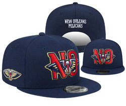 New Orleans Pelicans NBA Snapbacks Hats yd 02