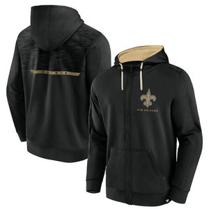 New Orleans Saints zipper Pullove Hoodie