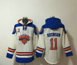 New York Knicks #11 Jalen Brunson Stitched Hoodies