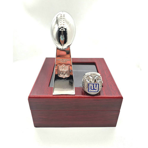 New York Giants 2010 NFL one ring + one trophy set