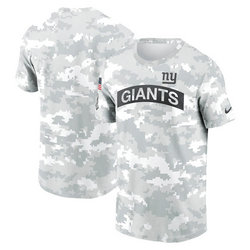 New York Giants 2024 Camo Salute To Service T-shirt