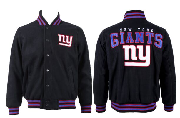 New York Giants Football Stitched NFL Wool Jacket