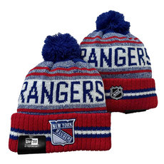 New York Rangers NHL Knit Beanie Hats 2