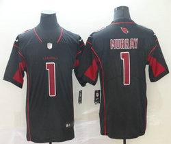 Nike Arizona Cardinals #1 Kyler Murray Black 2019 NFL Draft First Round Pick Rush Limited Authentic Stitched NFL Jersey