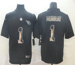 Nike Arizona Cardinals #1 Kyler Murray Black Statue of Liberty Authentic Stitched NFL jersey