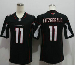 Nike Arizona Cardinals #11 Larry Fitzgerald Black Vapor Untouchable Limited Authentic Stitched NFL Jersey