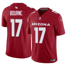 Nike Arizona Cardinals #17 Kendrick Bourne Red Stitched Football Jersey