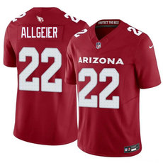 Nike Arizona Cardinals #22 Tyler Allgeier Red Stitched Football Jersey