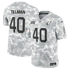 Nike Arizona Cardinals #40 Pat Tillman 2024 Salute to Service Authentic Stitched NFL Jersey