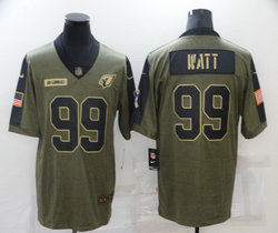 Nike Arizona Cardinals #99 J.J. Watt 2021 salute to service Authentic Stitched NFL Jersey