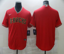 Nike Arizona Diamondbacks Blank Red Game Authentic Stitched Baseball jersey