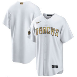 Nike Arizona Diamondbacks Blank White 2022 All Star Authentic Stitched MLB Jersey