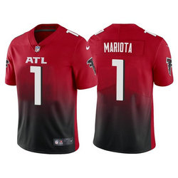 Nike Atlanta Falcons #1 Marcus Mariota Red Vapor Untouchable Authentic Stitched NFL Jersey