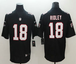 Nike Atlanta Falcons #18 Calvin Ridley Black 2018 NFL Draft Pick Vapor Untouchable Limited Authentic stitched NFL jersey