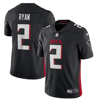 Nike Atlanta Falcons #2 Matt Ryan Black Vapor Untouchable 2020 Authentic Stitched NFL Jersey